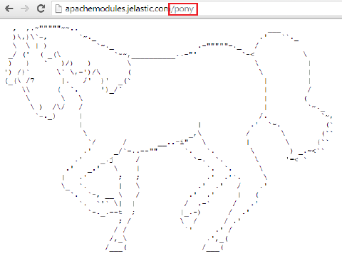Image 50: apache pony module