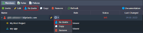 Image 47: re-invite collaboration member