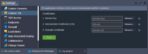 Image 21: custom ssl settings