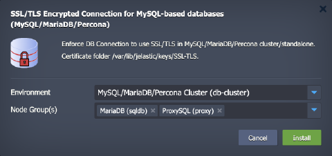Image 42: install MySQL SSL add-on