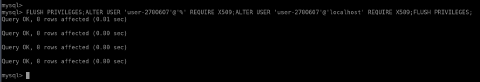 Image 52: alter user command