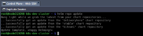 Image 5: helm repo update command