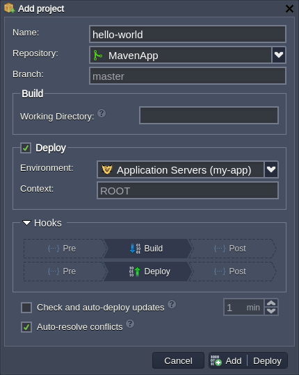 Image 34: Maven configure project