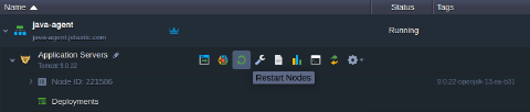 Image 35: restart nodes button