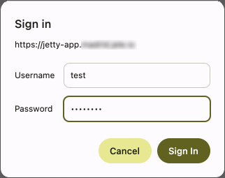 Image 47: Jetty authentication