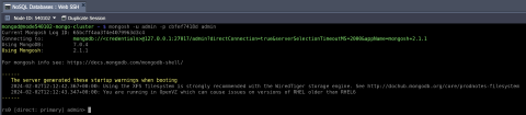 Image 46: Mongo SSH connection