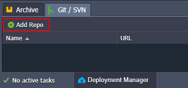 Image 41: deployment manager add repository
