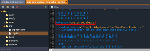 Image 46: php extensions custom module