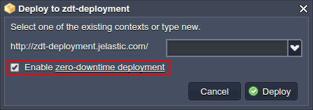 Image 5: zero downtime archive deploy