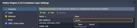 Image 38: Python Engine APP_MODULE variable