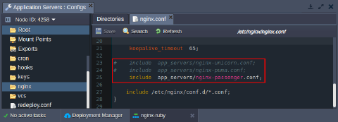 Image 34: nginxconf include application server modules