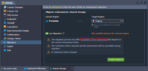 Image 50: shared storage migration