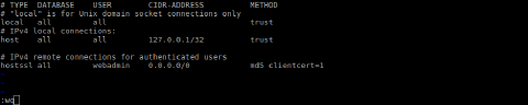 Image 10: setup SSL via pg_hba file