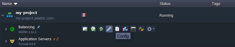 Ruk-Com Cloud PaaS procedure screenshot