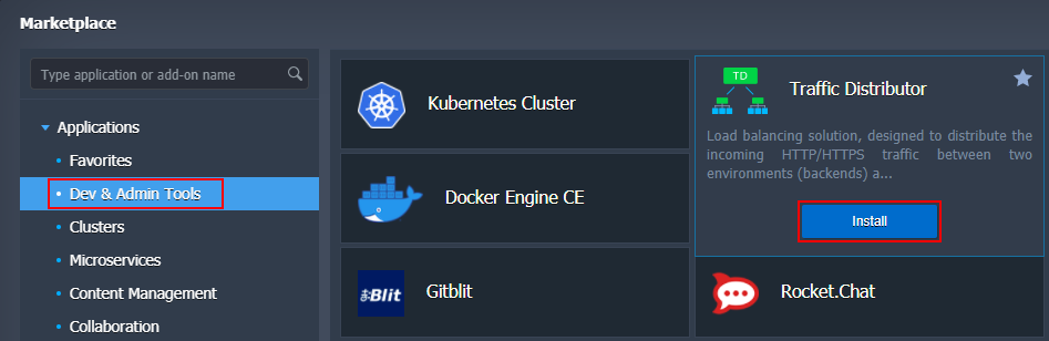 Ruk-Com Cloud PaaS procedure screenshot