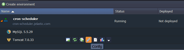 Ruk-Com Cloud PaaS procedure screenshot