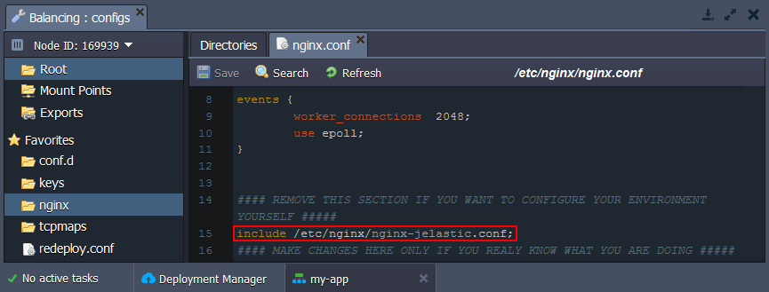 Ruk-Com Cloud PaaS procedure screenshot