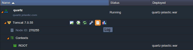 Ruk-Com Cloud PaaS procedure screenshot