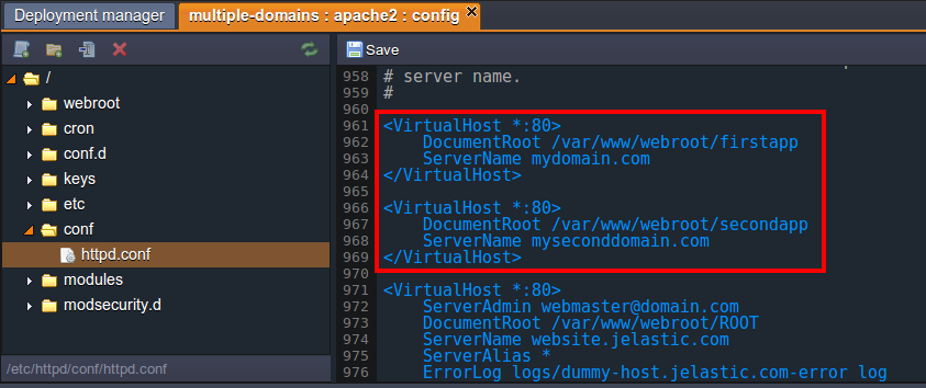 Ruk-Com Cloud PaaS procedure screenshot