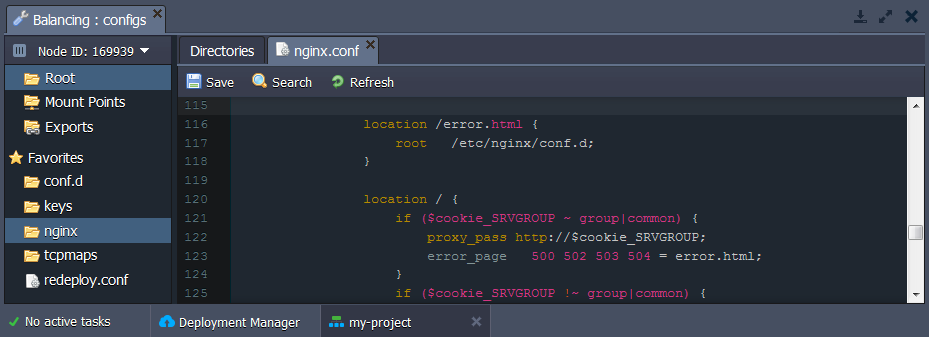 Ruk-Com Cloud PaaS procedure screenshot