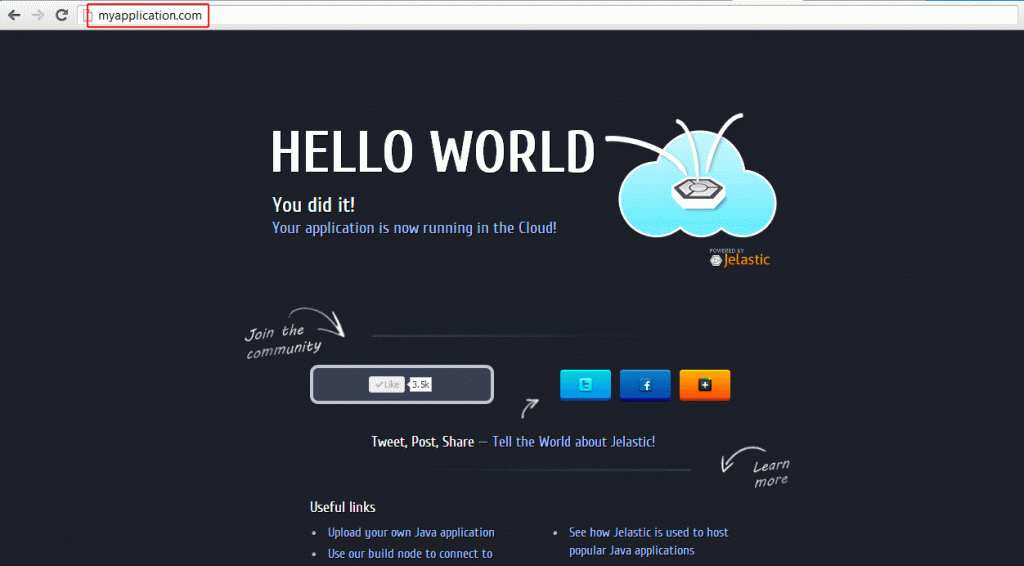 Ruk-Com Cloud PaaS procedure screenshot