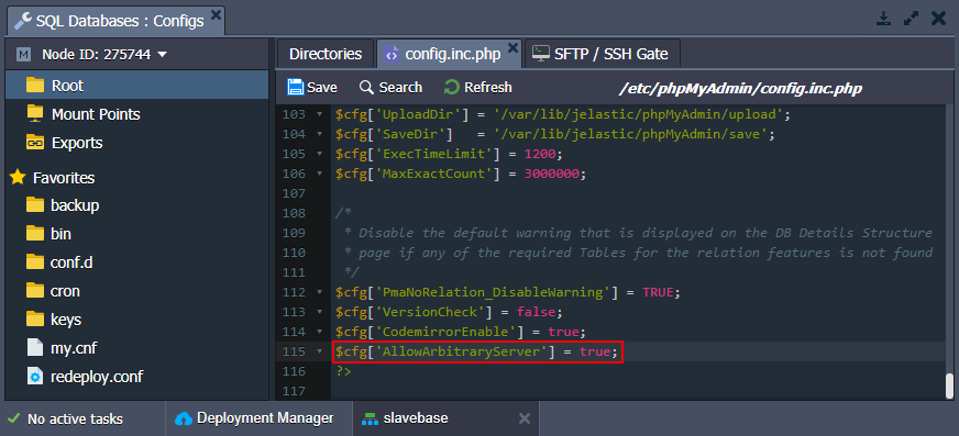Ruk-Com Cloud PaaS procedure screenshot