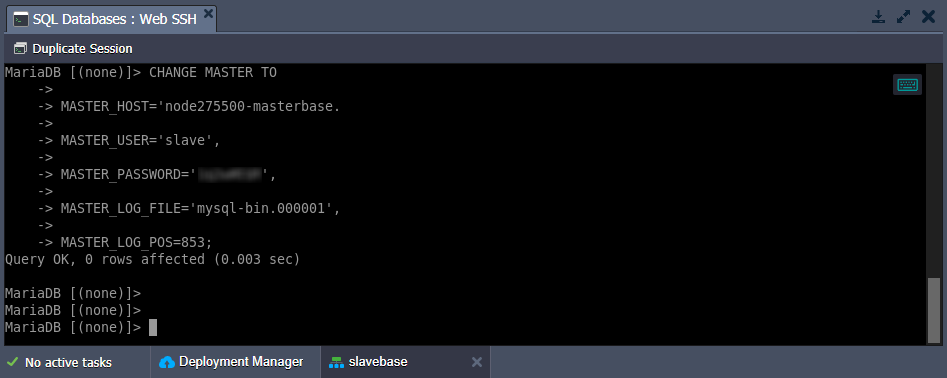 Ruk-Com Cloud PaaS procedure screenshot