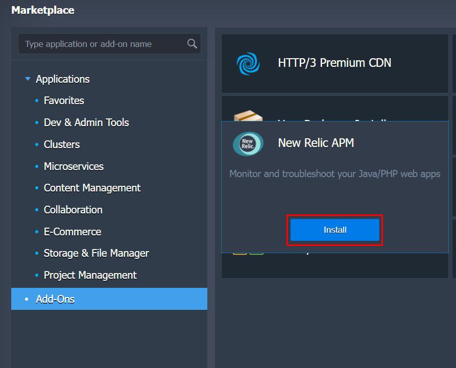Ruk-Com Cloud PaaS procedure screenshot