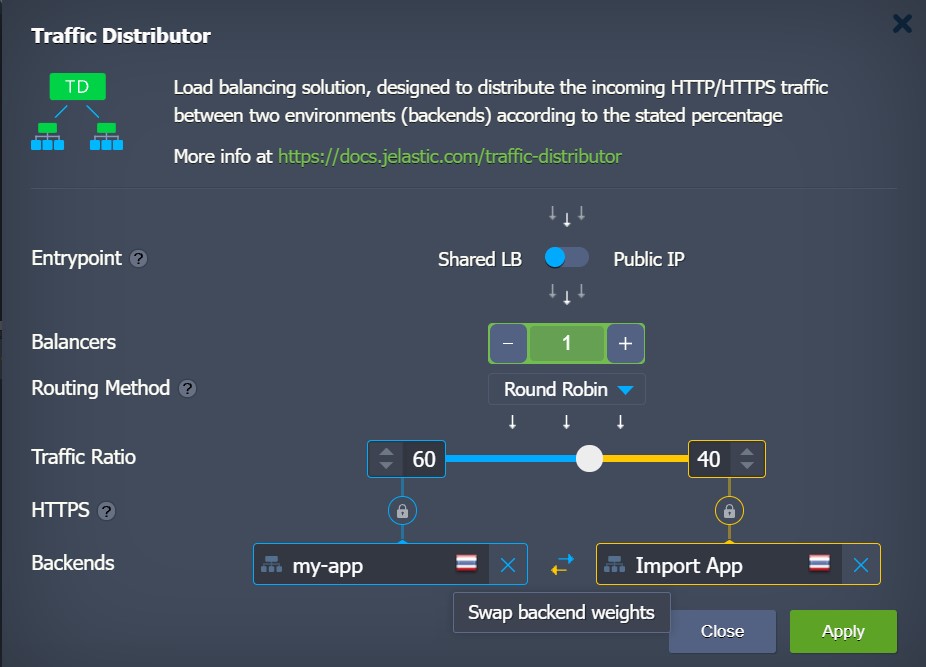 Ruk-Com Cloud PaaS procedure screenshot