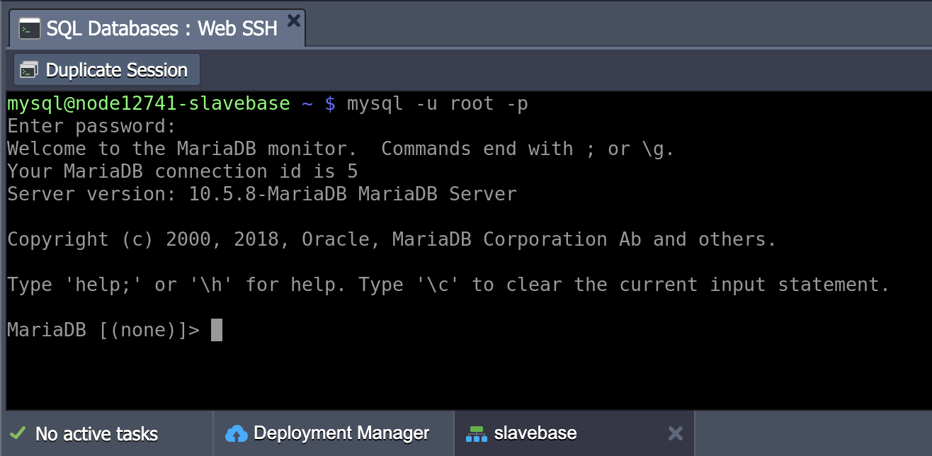 Ruk-Com Cloud PaaS procedure screenshot