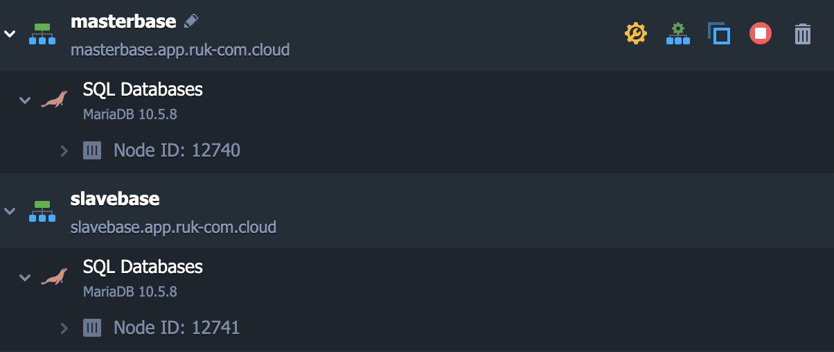 Ruk-Com Cloud PaaS procedure screenshot