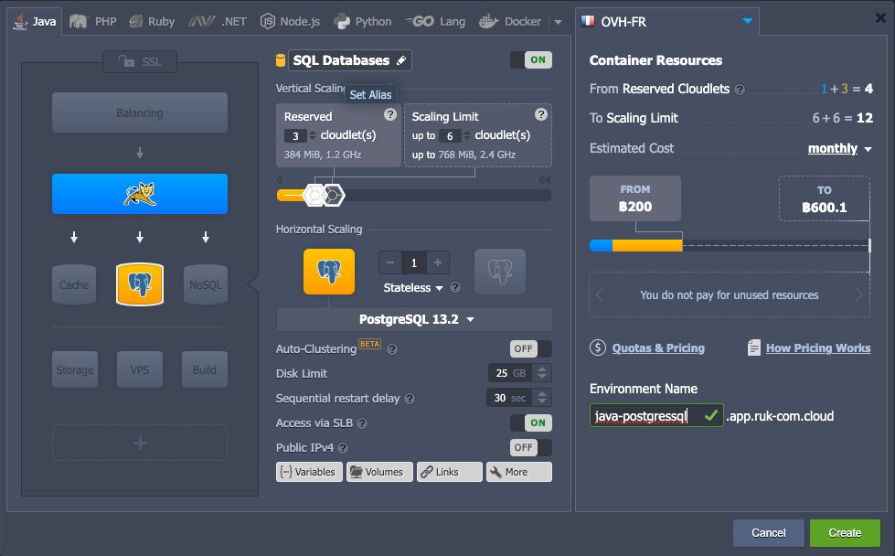 ภาพประกอบขั้นตอนการใช้งาน Ruk-Com Cloud PaaS