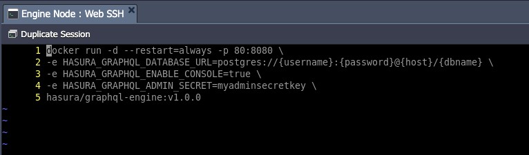 Ruk-Com Cloud PaaS procedure screenshot