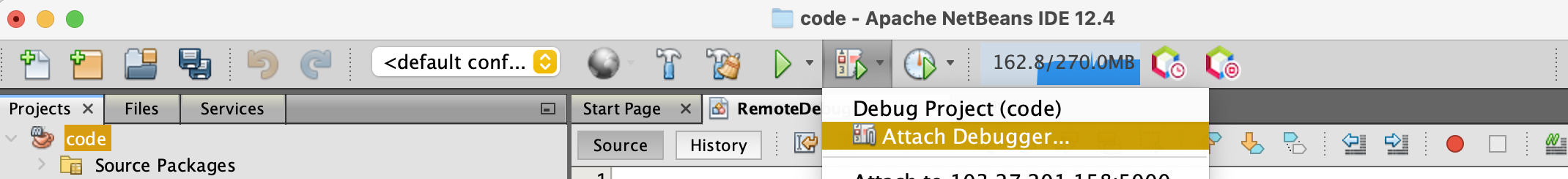 Ruk-Com Cloud PaaS procedure screenshot
