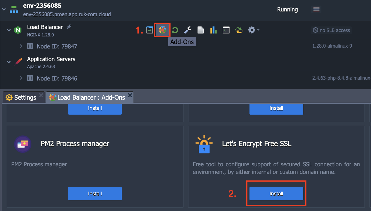 ภาพประกอบขั้นตอนการใช้งาน Ruk-Com Cloud PaaS