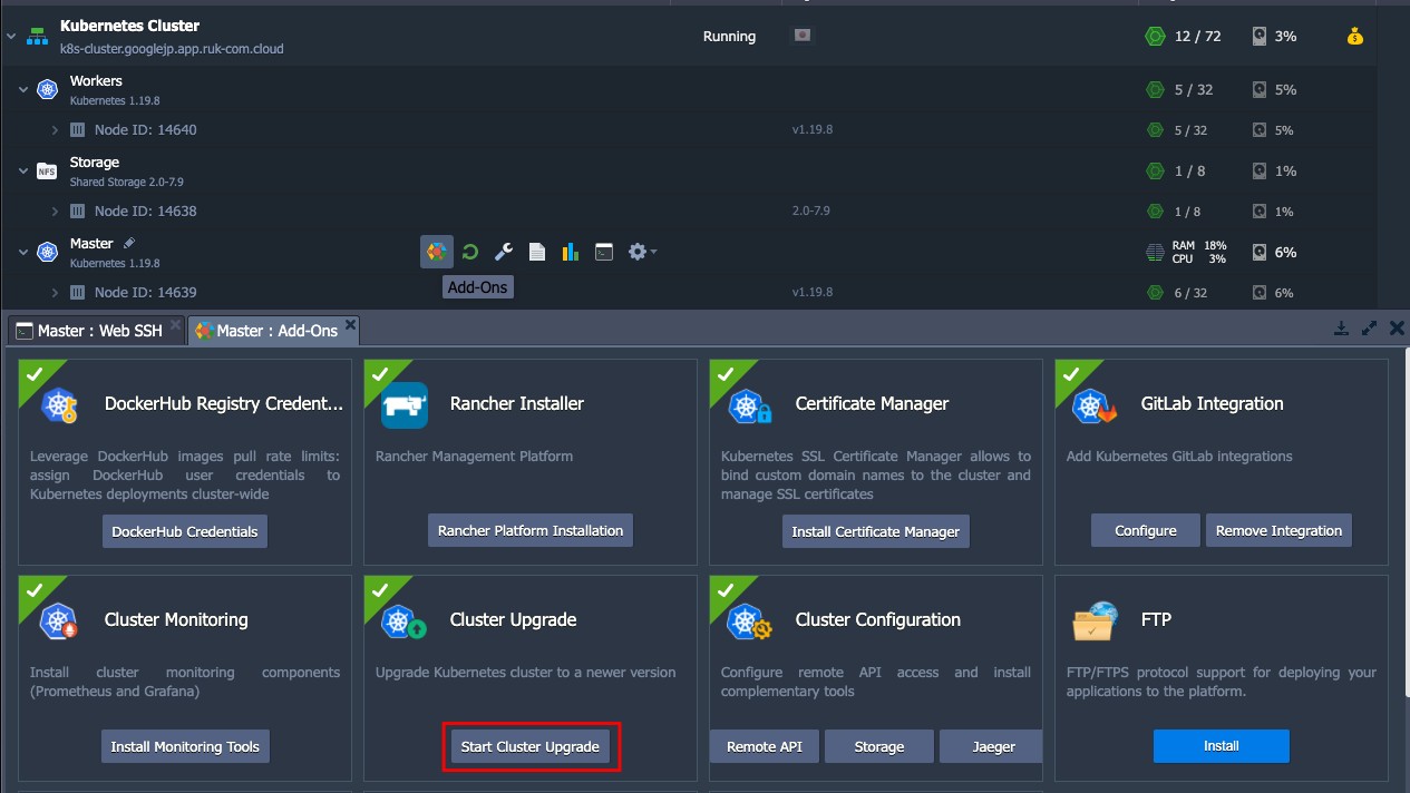 ภาพประกอบขั้นตอนการใช้งาน Ruk-Com Cloud PaaS