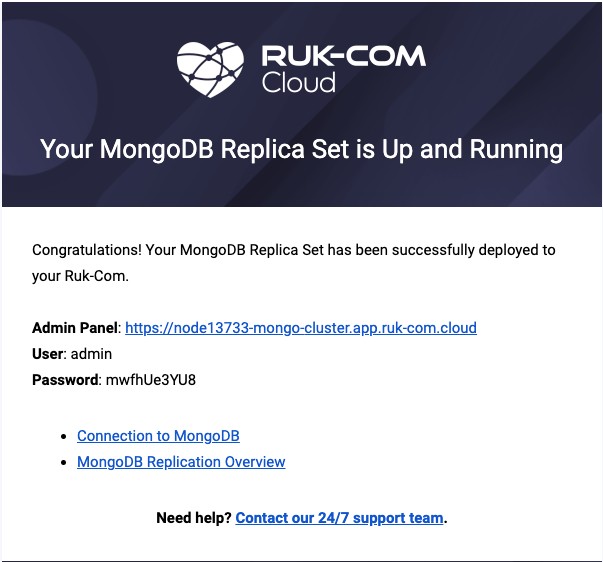 Ruk-Com Cloud PaaS procedure screenshot