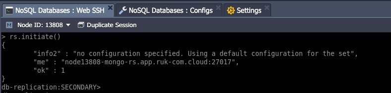 Ruk-Com Cloud PaaS procedure screenshot