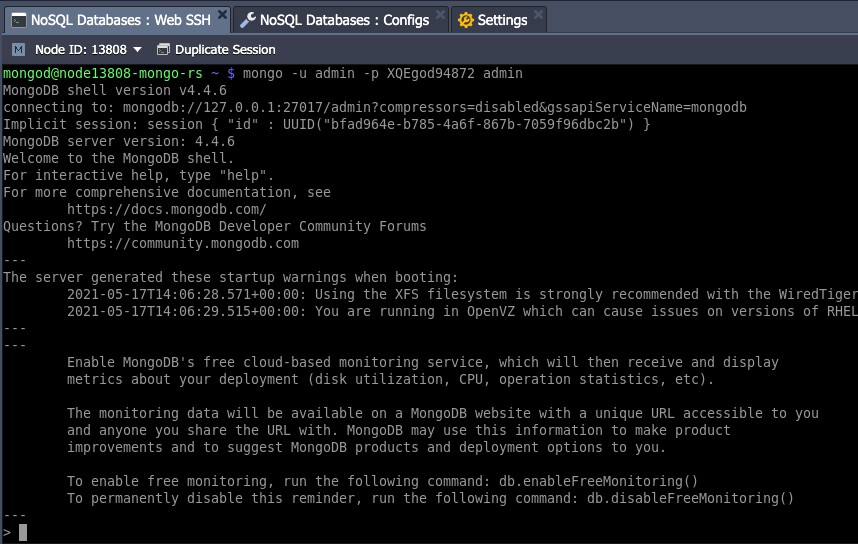 Ruk-Com Cloud PaaS procedure screenshot