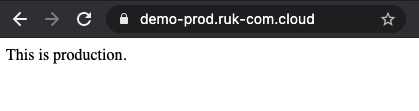 Ruk-Com Cloud PaaS procedure screenshot