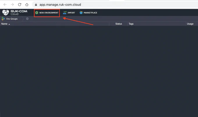 ภาพประกอบขั้นตอนการใช้งาน Ruk-Com Cloud PaaS
