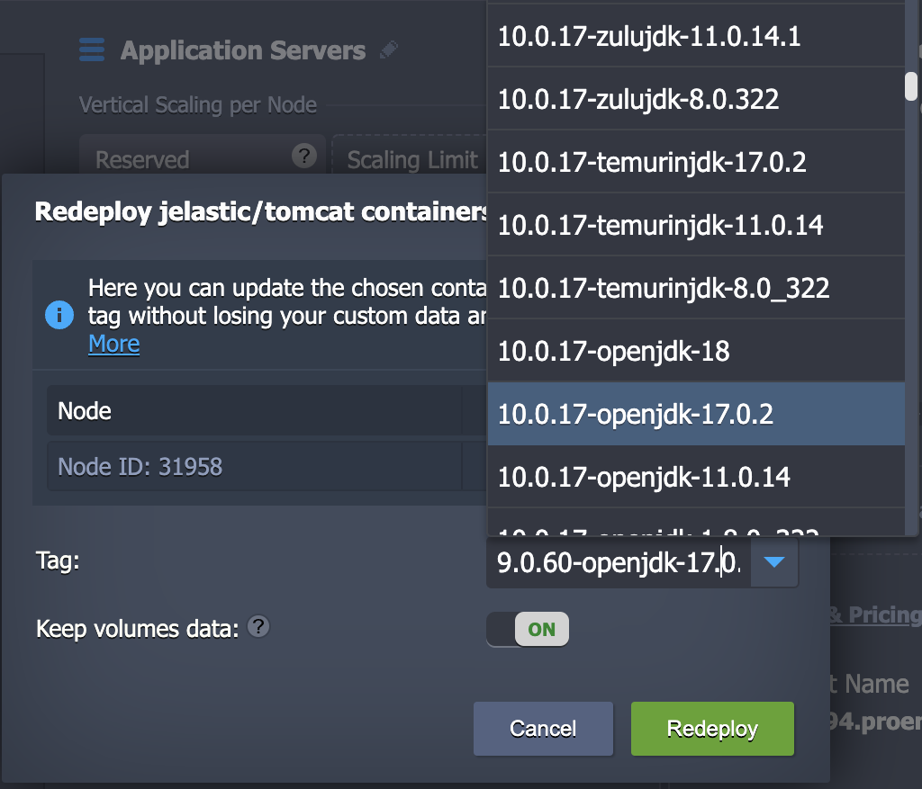 Ruk-Com Cloud PaaS procedure screenshot