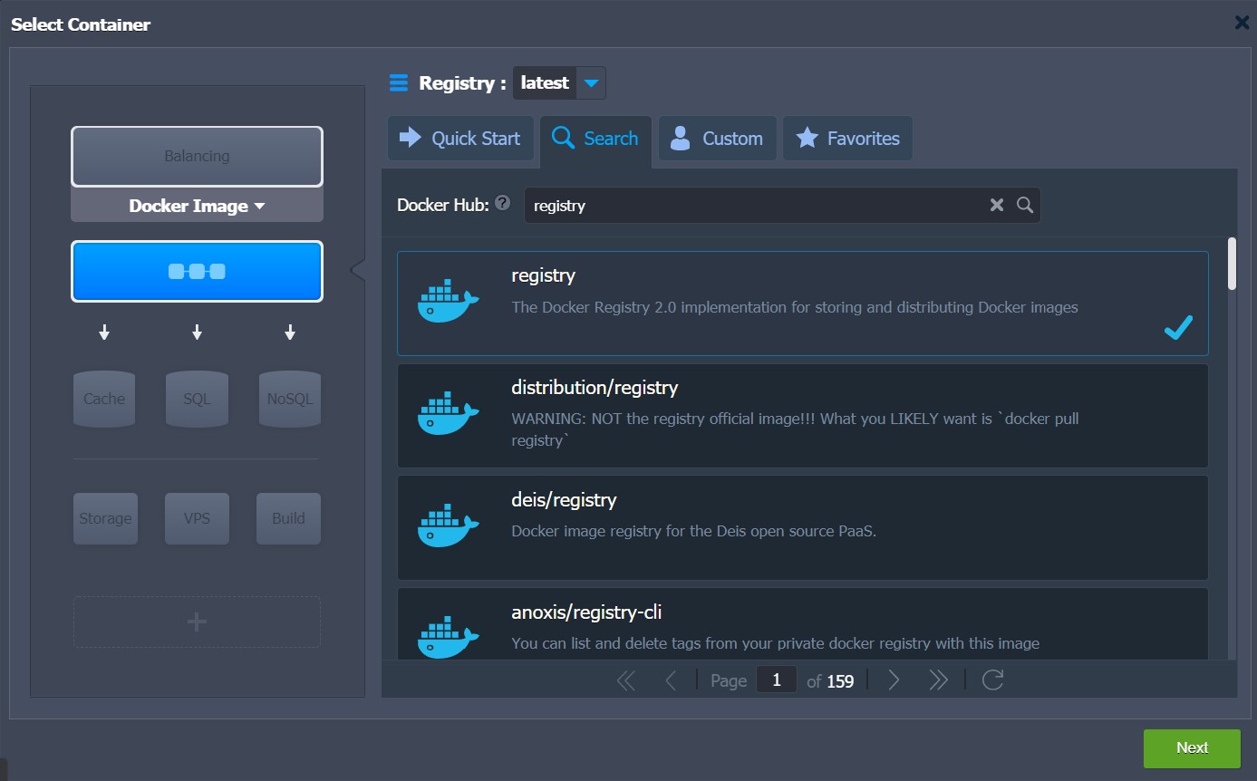 Ruk-Com Cloud PaaS procedure screenshot