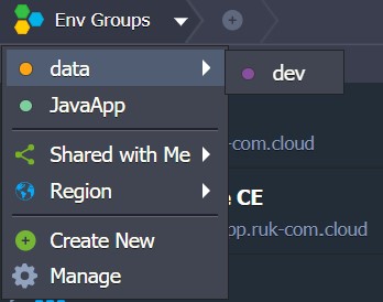 Ruk-Com Cloud PaaS procedure screenshot