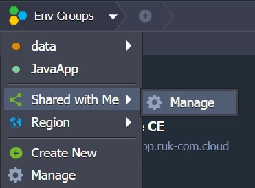 Ruk-Com Cloud PaaS procedure screenshot
