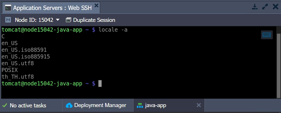 Ruk-Com Cloud PaaS procedure screenshot