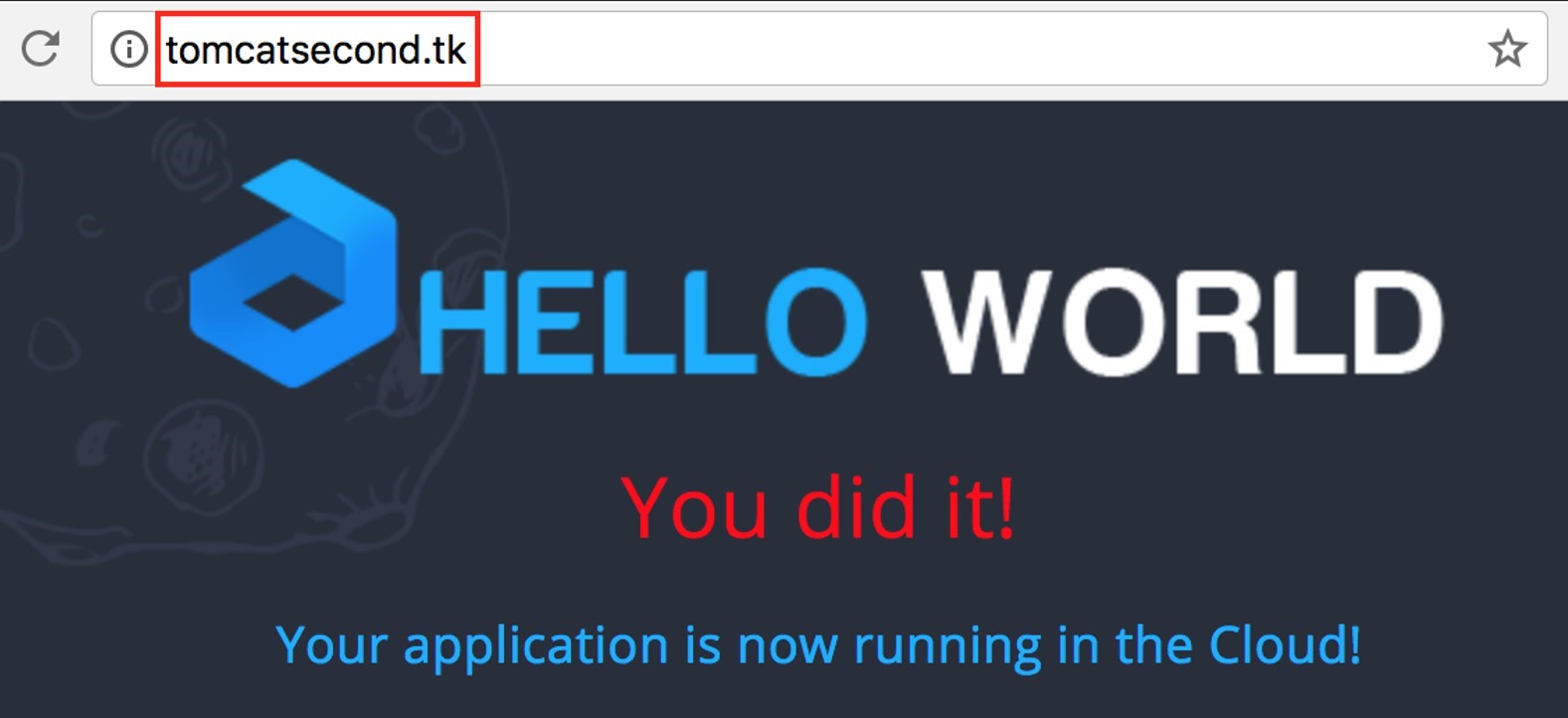 Ruk-Com Cloud PaaS procedure screenshot